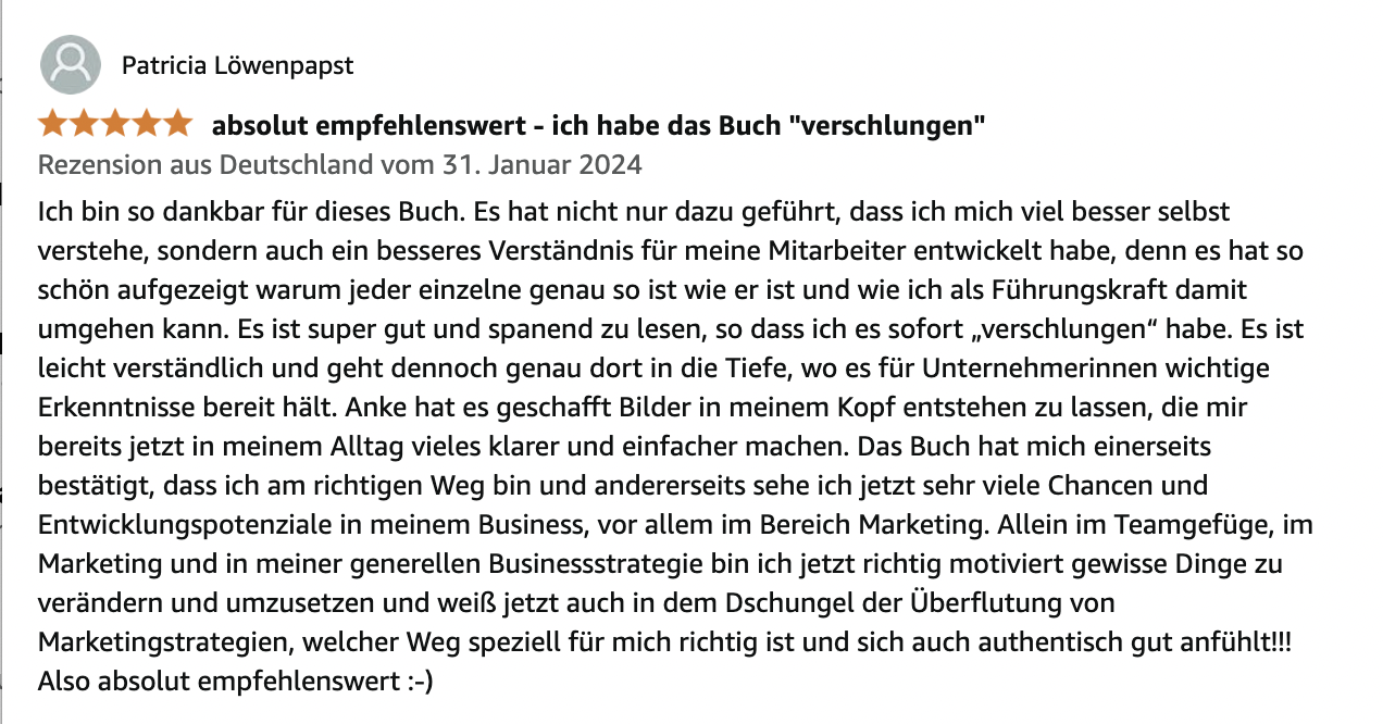 Rezension Erfolg durch Einzigartigkeit 09