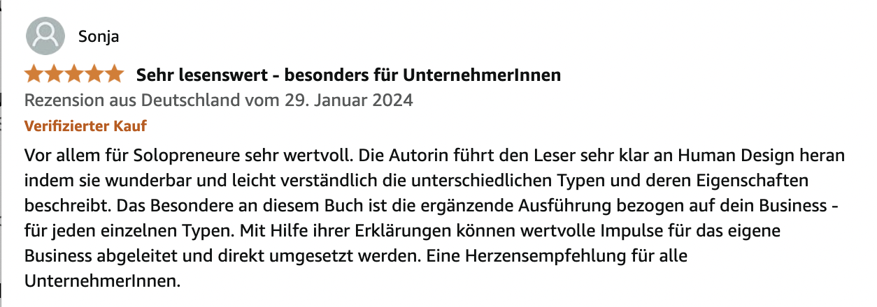 Rezension Erfolg durch Einzigartigkeit 11