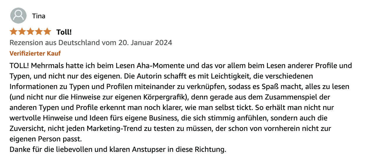 Rezension Erfolg durch Einzigartigkeit 14