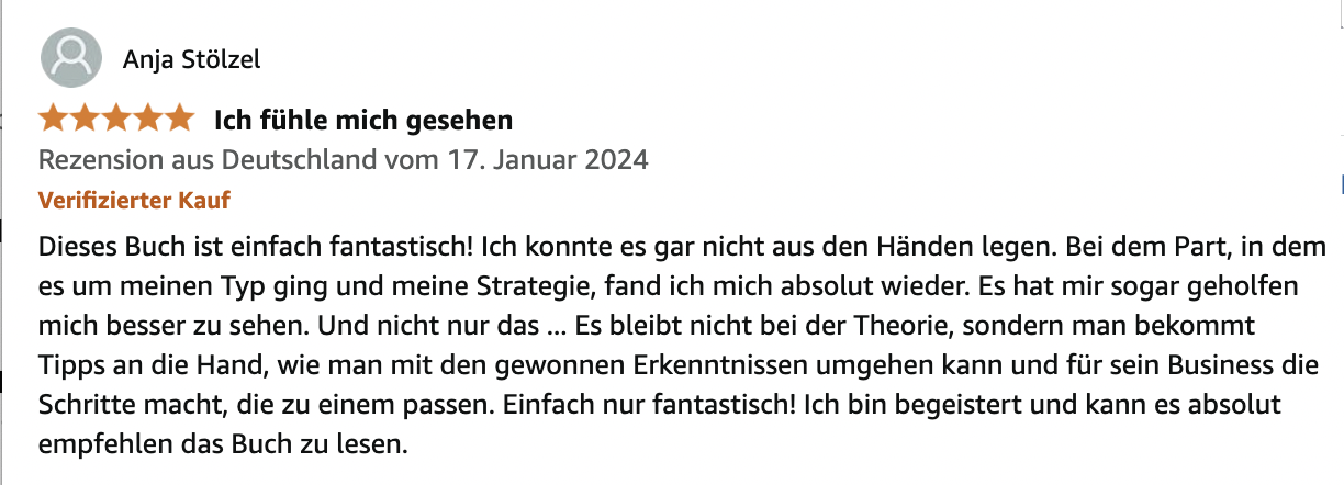 Rezension Erfolg durch Einzigartigkeit 16